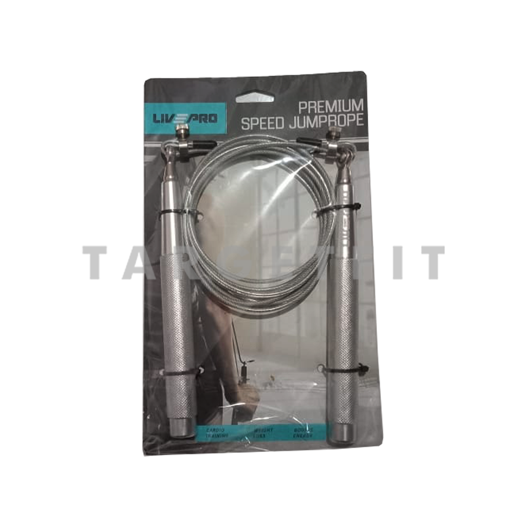 Speed Jump Rope Silver / Skipping / Crossfit Livepro