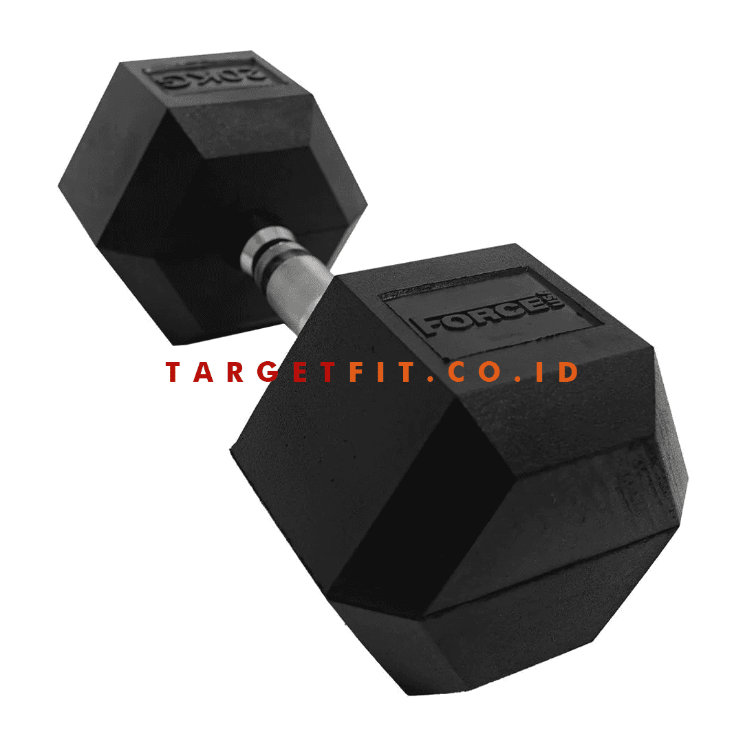 Force USA Rubber Hex Dumbbells 1 - 10 kg