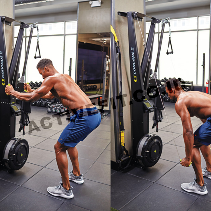 Concept 2 SkiERG with Floor Stand & PM5 Monitor - Image 4