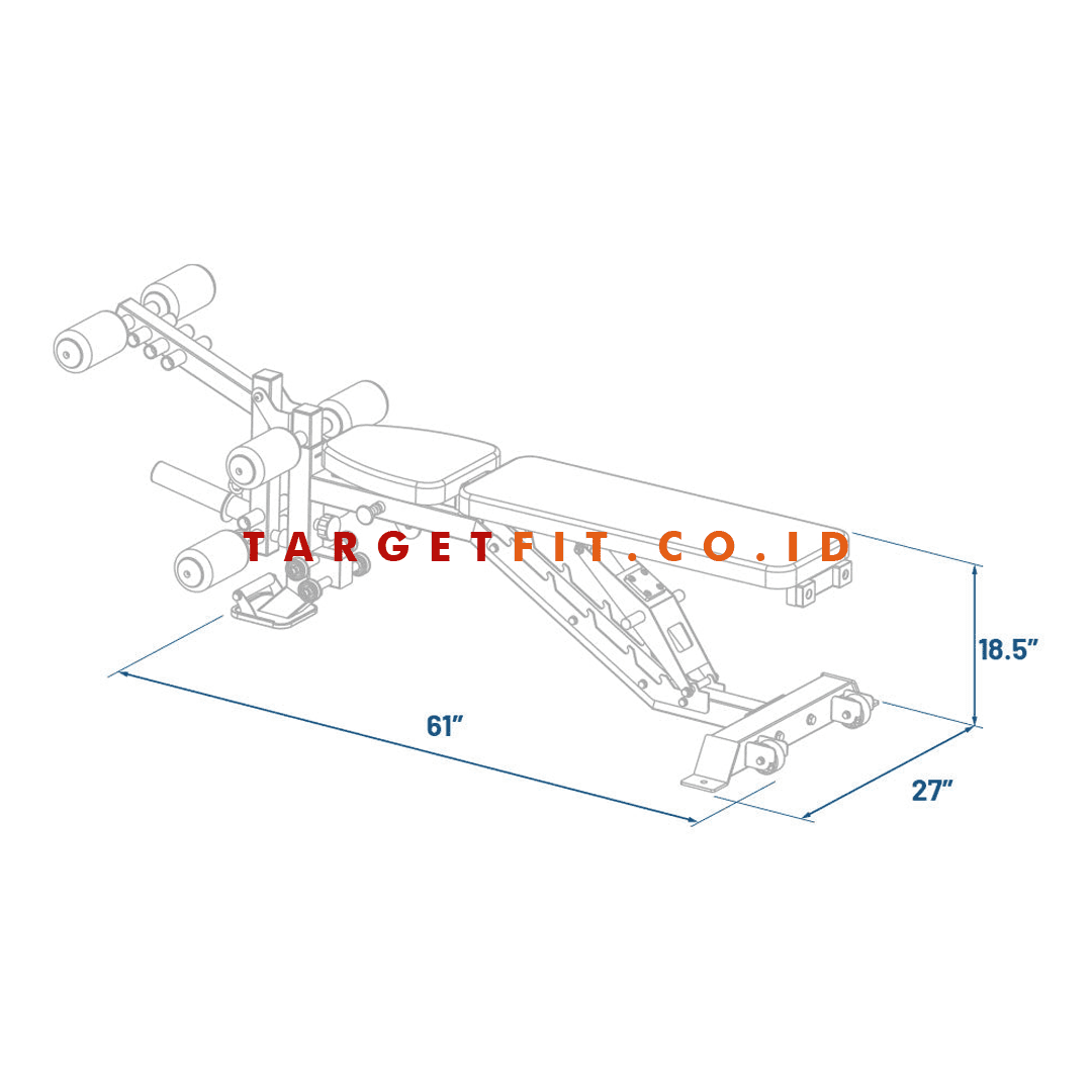 Force USA C10 Base Bench F-C10-BB - Image 6
